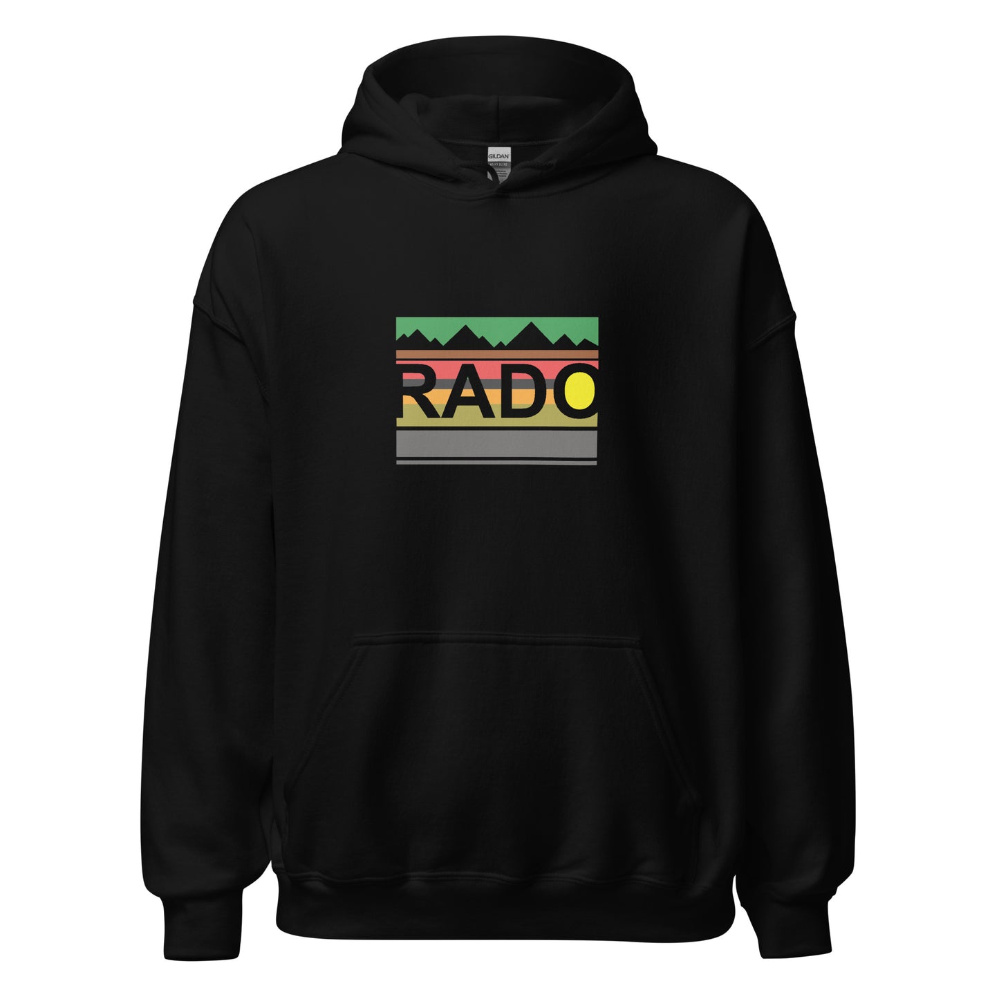 Colorado Hoodie Green Logo