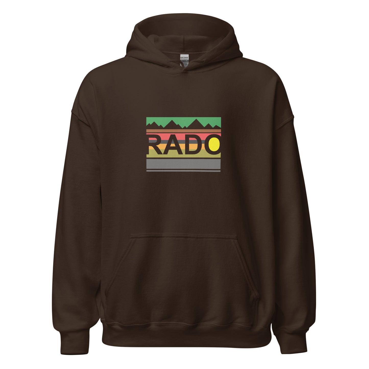 Colorado Hoodie Green Logo