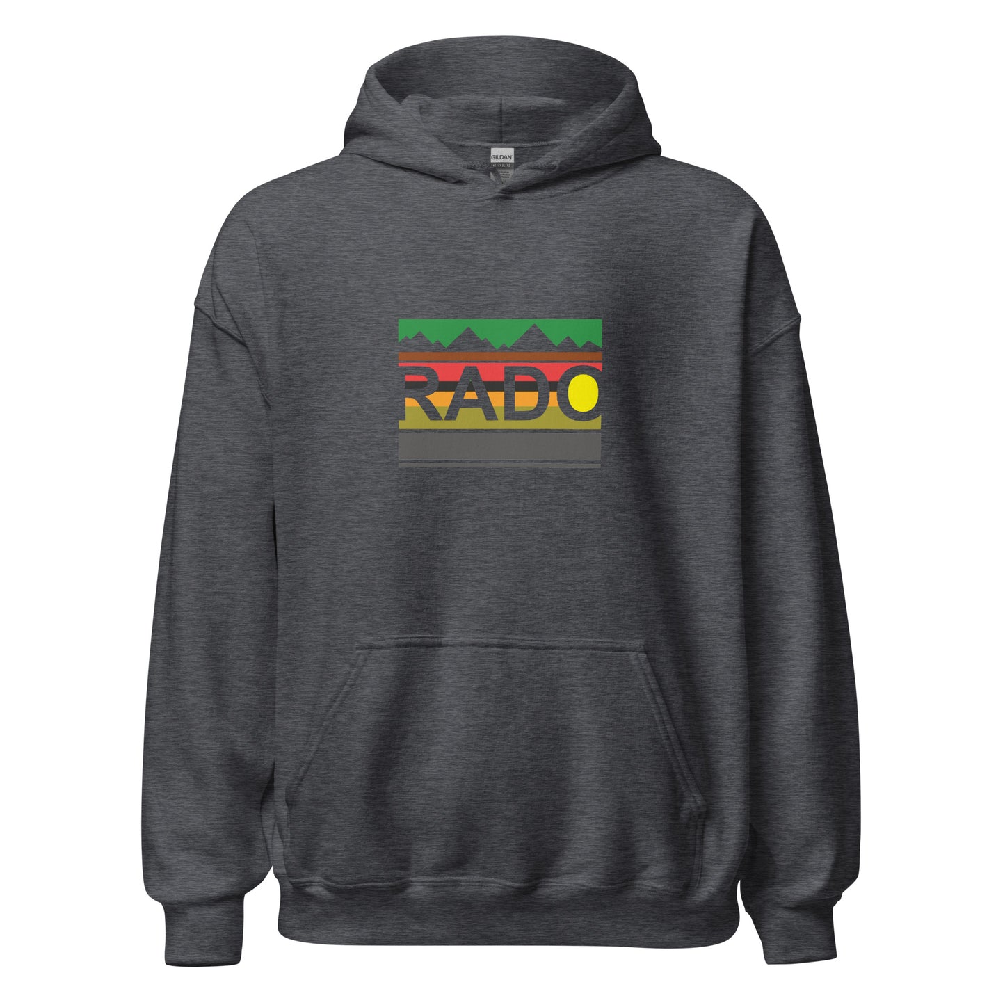 Colorado Hoodie Green Logo