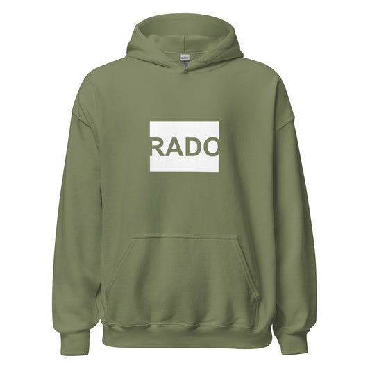 Colorado Hoodie White RADO Logo