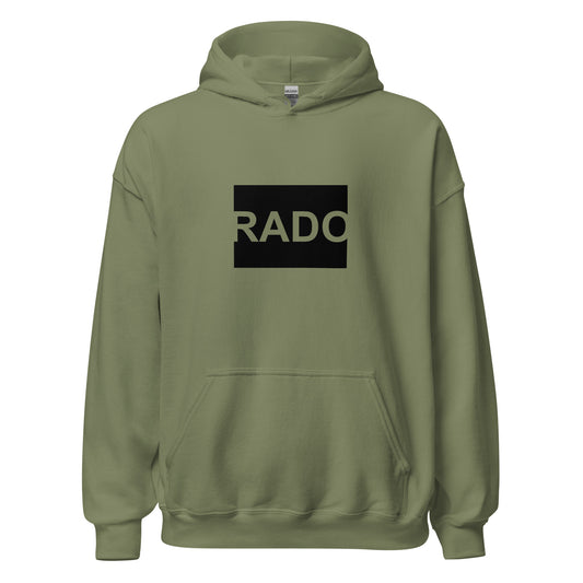 Colorado Hoodie Black RADO Logo