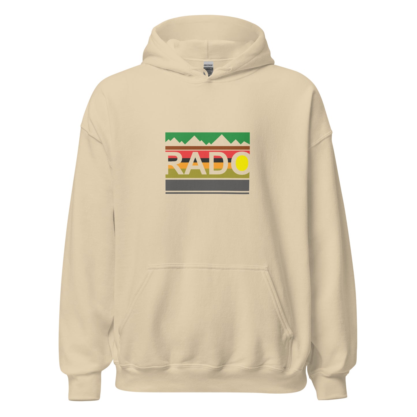 Colorado Hoodie Green Logo