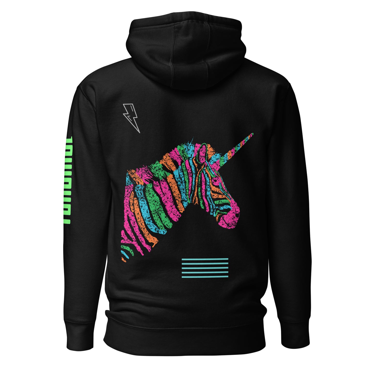 Zebracorn Hoodie 80's