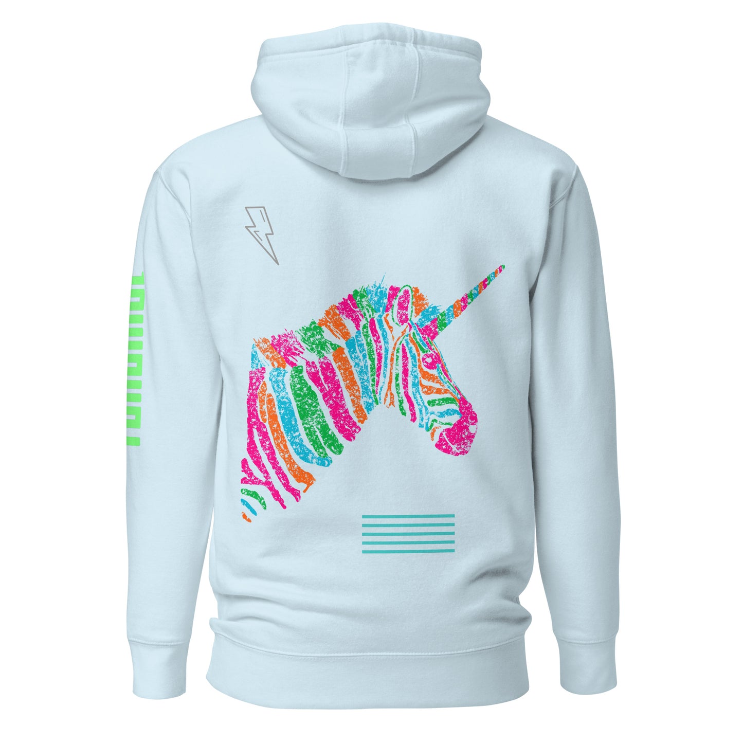 Zebracorn Hoodie 80's