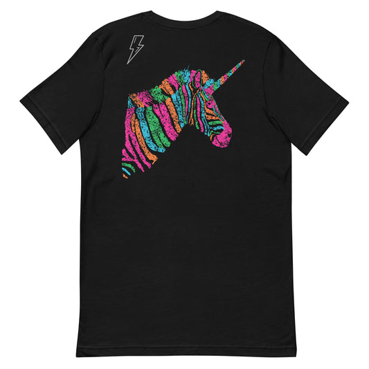 Zebracorn T Shirt Vintage Style Print